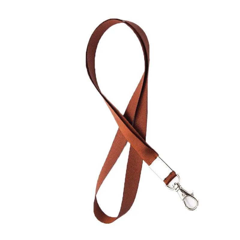 Lanyard Name Tag Id Badge Card Key Holder Clip Ring Case Pocket Neck Strap