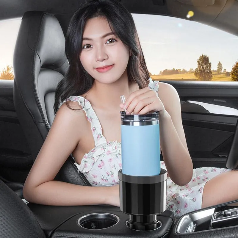 Large Car Water Cup Holder Beverage Holder for Drink Universal Car Cup Organizer
