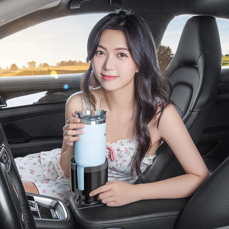 Large Car Water Cup Holder Beverage Holder for Drink Universal Car Cup Organizer