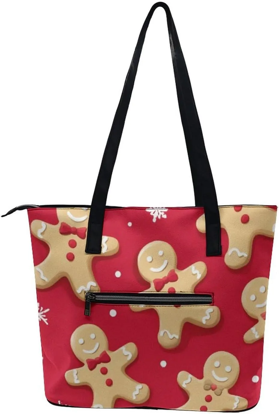 Large Leather Handbag Unisex Travel Lightweight Tote Bag For Daily Use