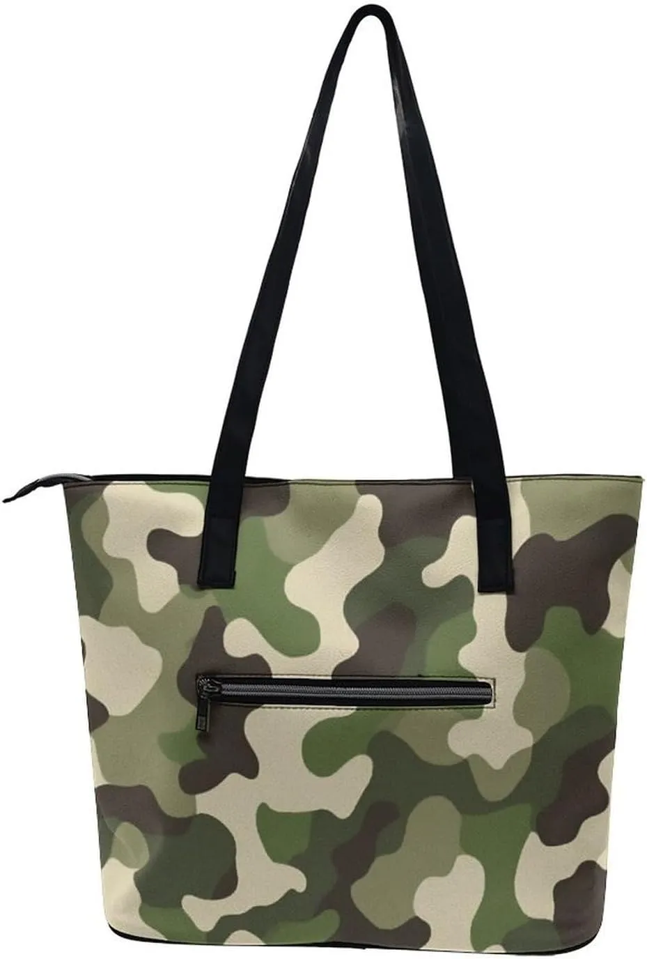 Large Leather Tote Bag Travel Work Daily Essentials Handbag For Women Men