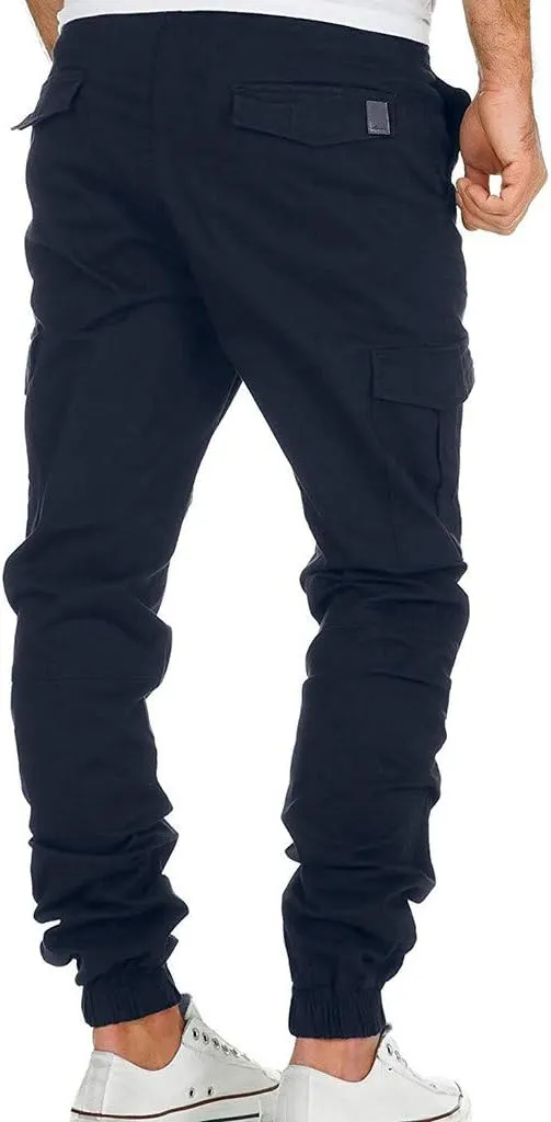 LCMTWX Cargo Pants for Men Zipper Sports Men's Trousers Pants Trousers Casual Men's Pants Athletic Loose Fit