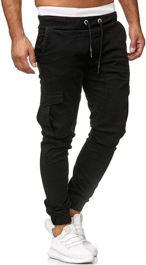 LCMTWX Mens Joggers Summer Cool Thin Loose Cool Jogging Pants with Water Absorption Quick Drying Straight Leg Joggers