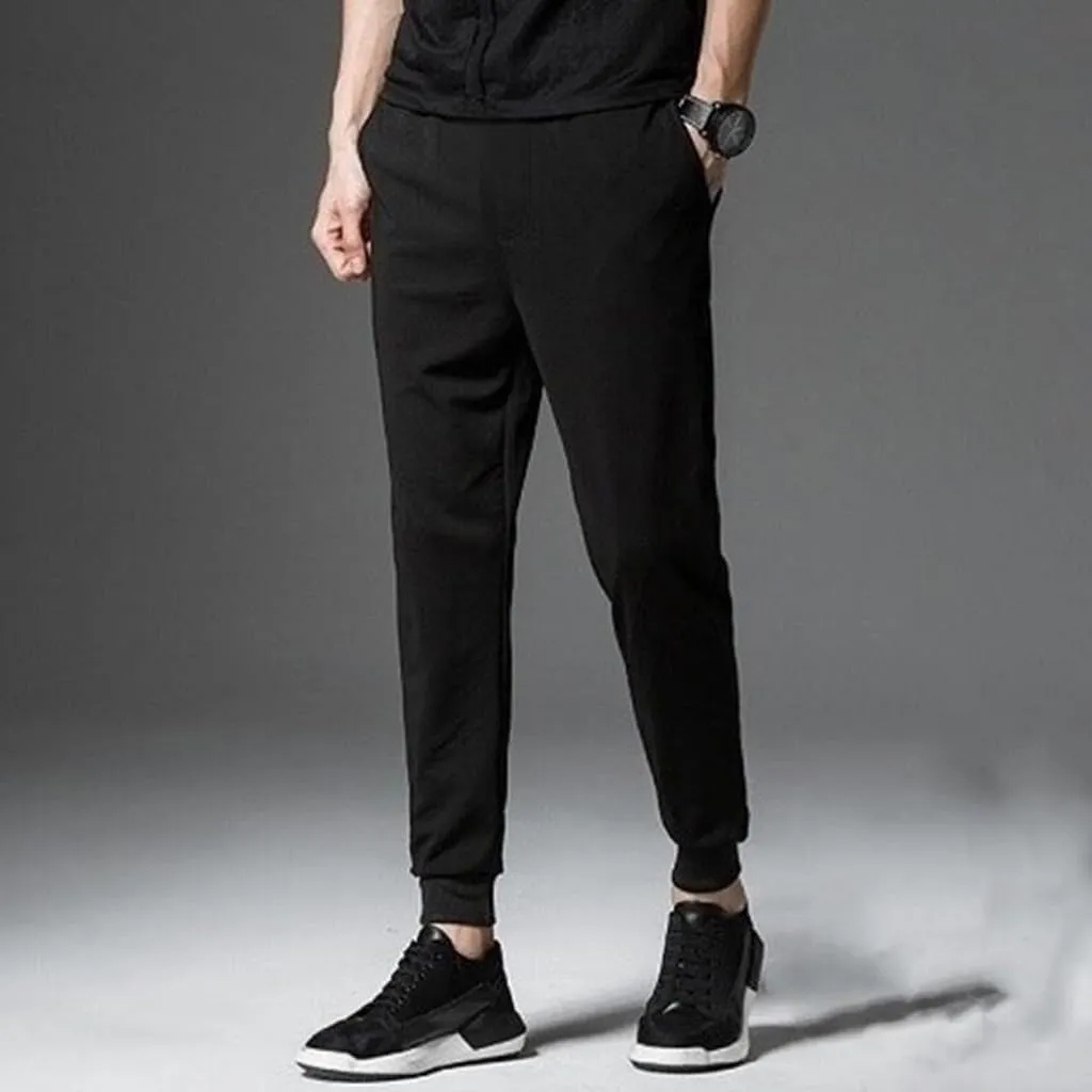 LCMTWX Mens Joggers Summer Cool Thin Loose Cool Jogging Pants with Water Absorption Quick Drying Straight Leg Joggers