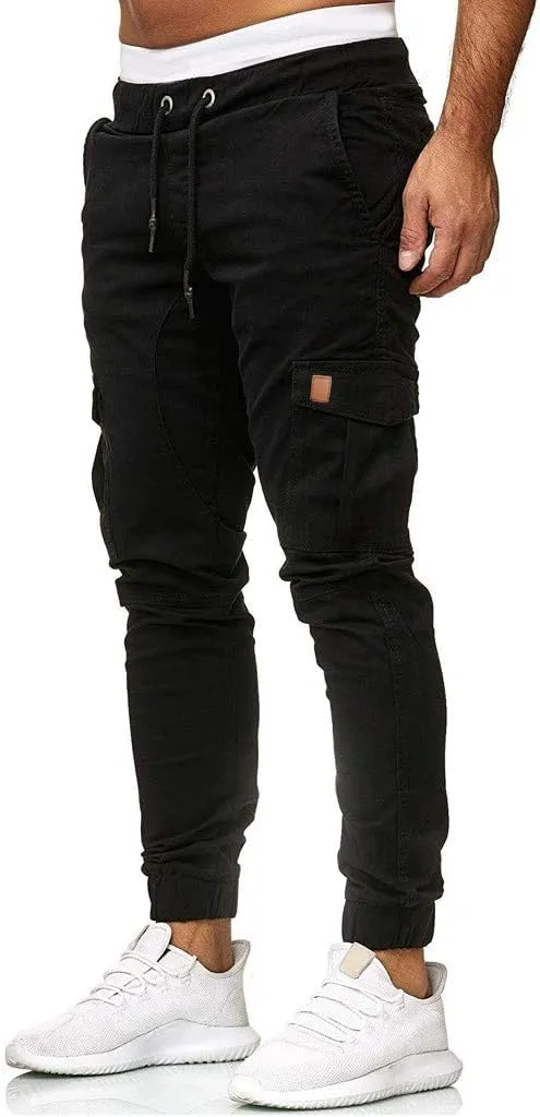 LCMTWX Mens Joggers Summer Cool Thin Loose Cool Jogging Pants with Water Absorption Quick Drying Straight Leg Joggers