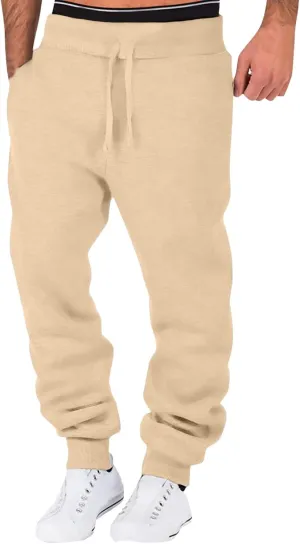 LCMTWX Mens Sweatpants Pants Casual Jogging Sports Elastic with Pockets Men's Men's Pants Athletic Loose Fit