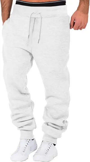 LCMTWX Mens Sweatpants Pants Casual Jogging Sports Elastic with Pockets Men's Men's Pants Athletic Loose Fit