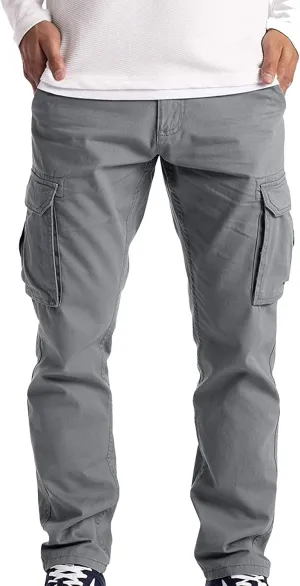 LCMTWX Sweatpants for Men Zipper Pockets Pants Men's Trousers Trousers Sports Men's Pants Active Athletic Workout Jogger