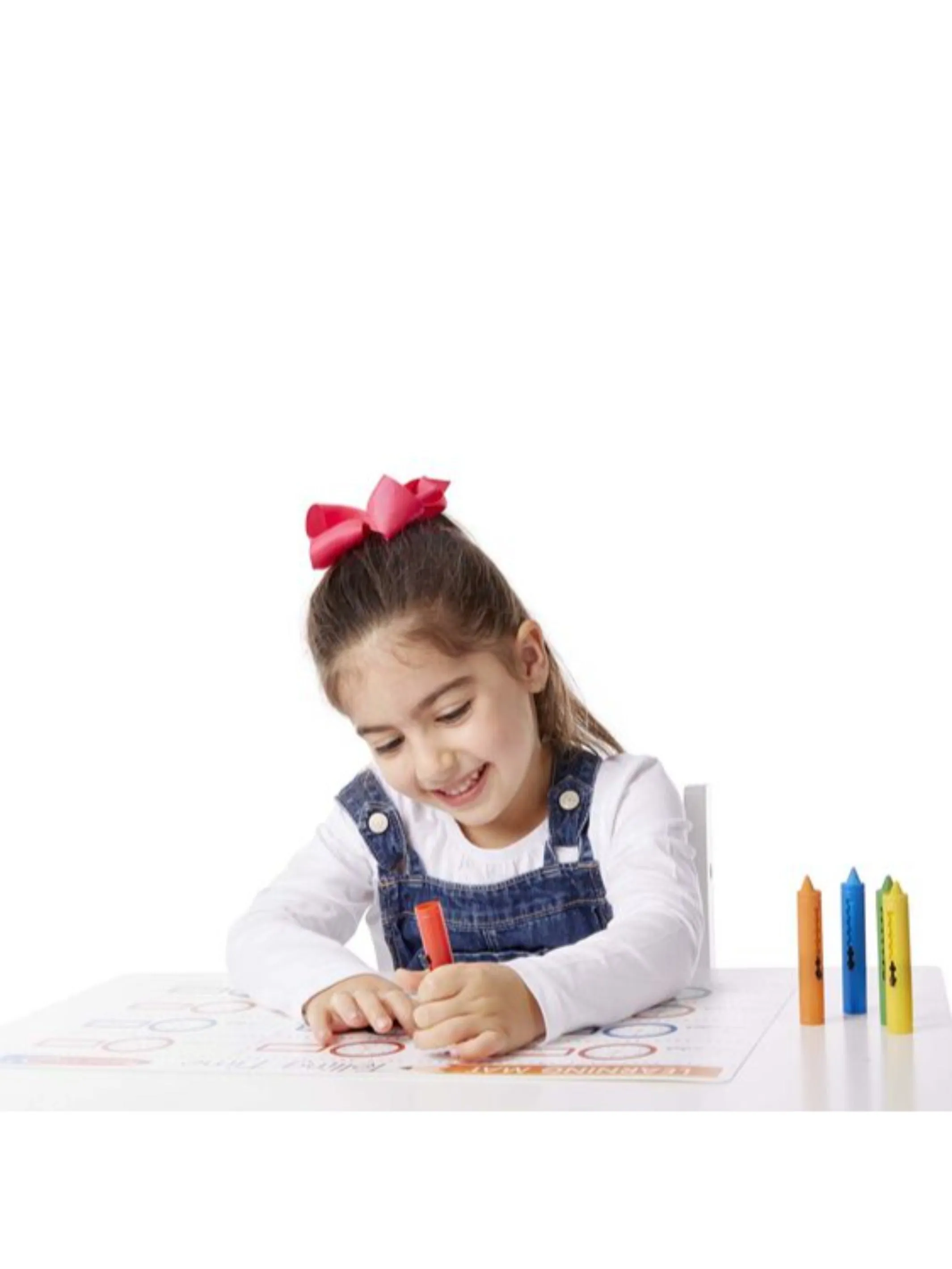 Learning Mat Crayons