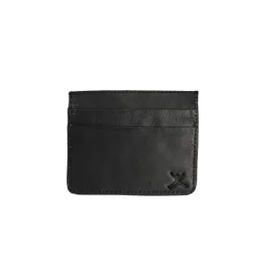 Leather Card Holder - Black