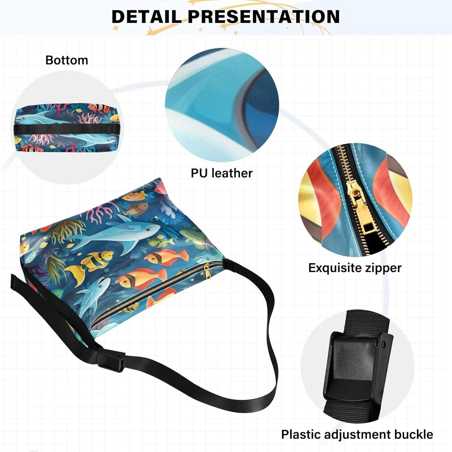 Leather Crossbody Bag for Women,Leather Crossbody Purse Leather Tote Bag Lady Shoulder Bag