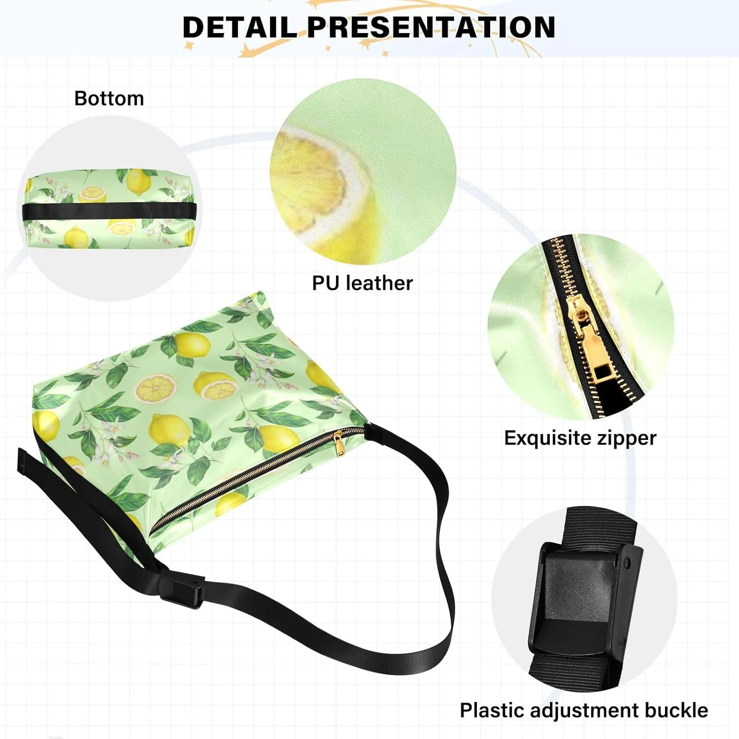 Leather Crossbody Bag for Women,Leather Crossbody Purse Leather Tote Bag Lady Shoulder Bag