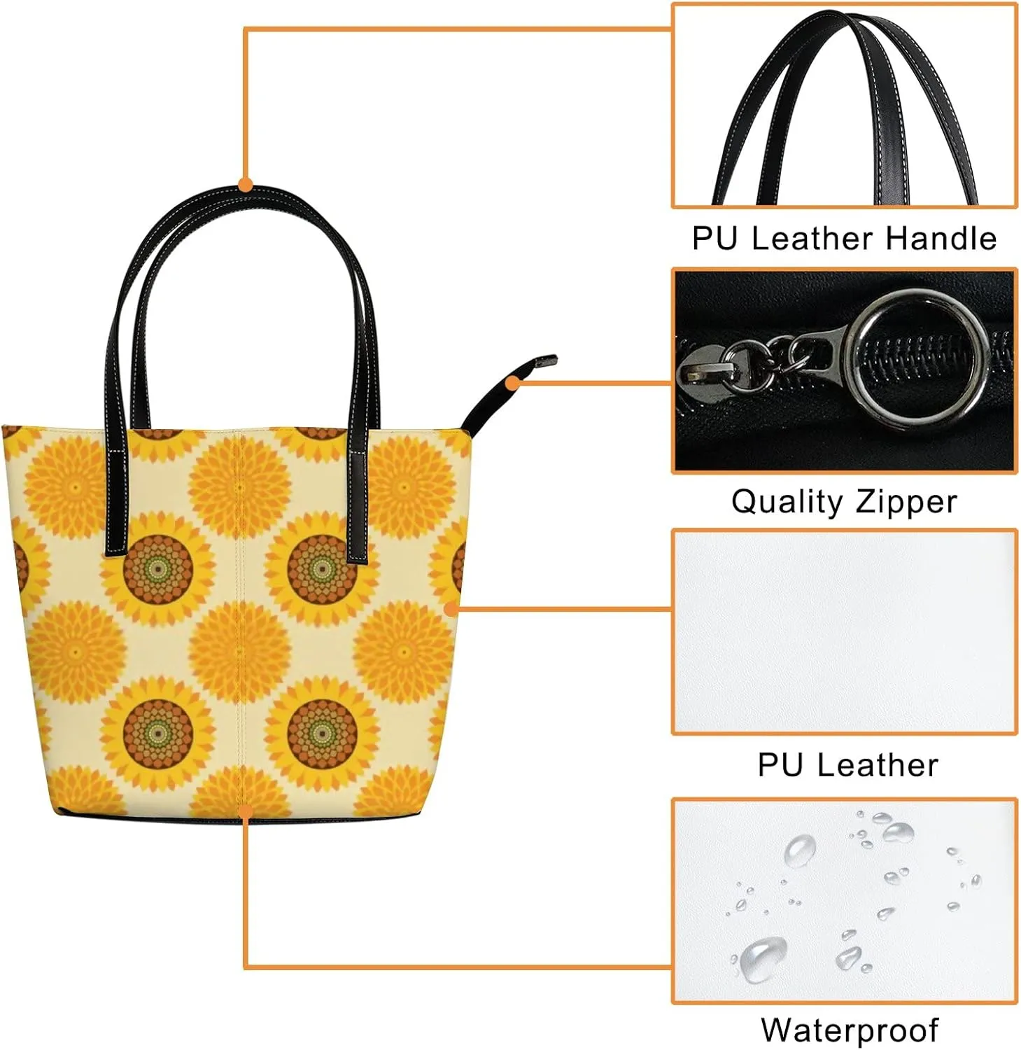 Leather Handbags Women's Crossbody Handbags
