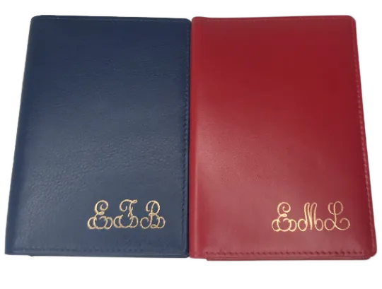 Leather Passport /Vaccination Card Wallet