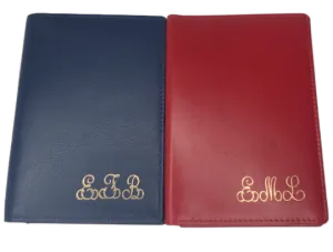 Leather Passport /Vaccination Card Wallet