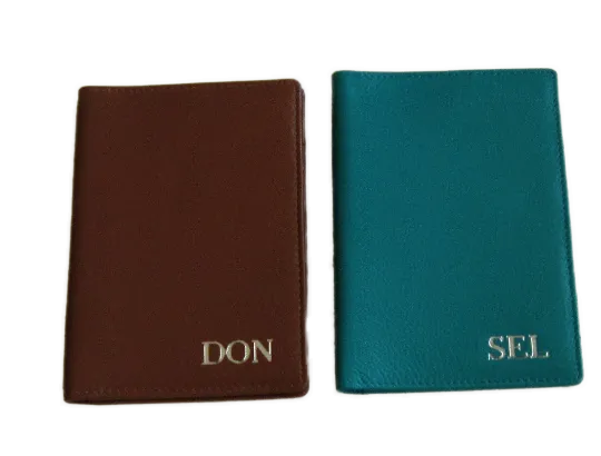 Leather Passport /Vaccination Card Wallet
