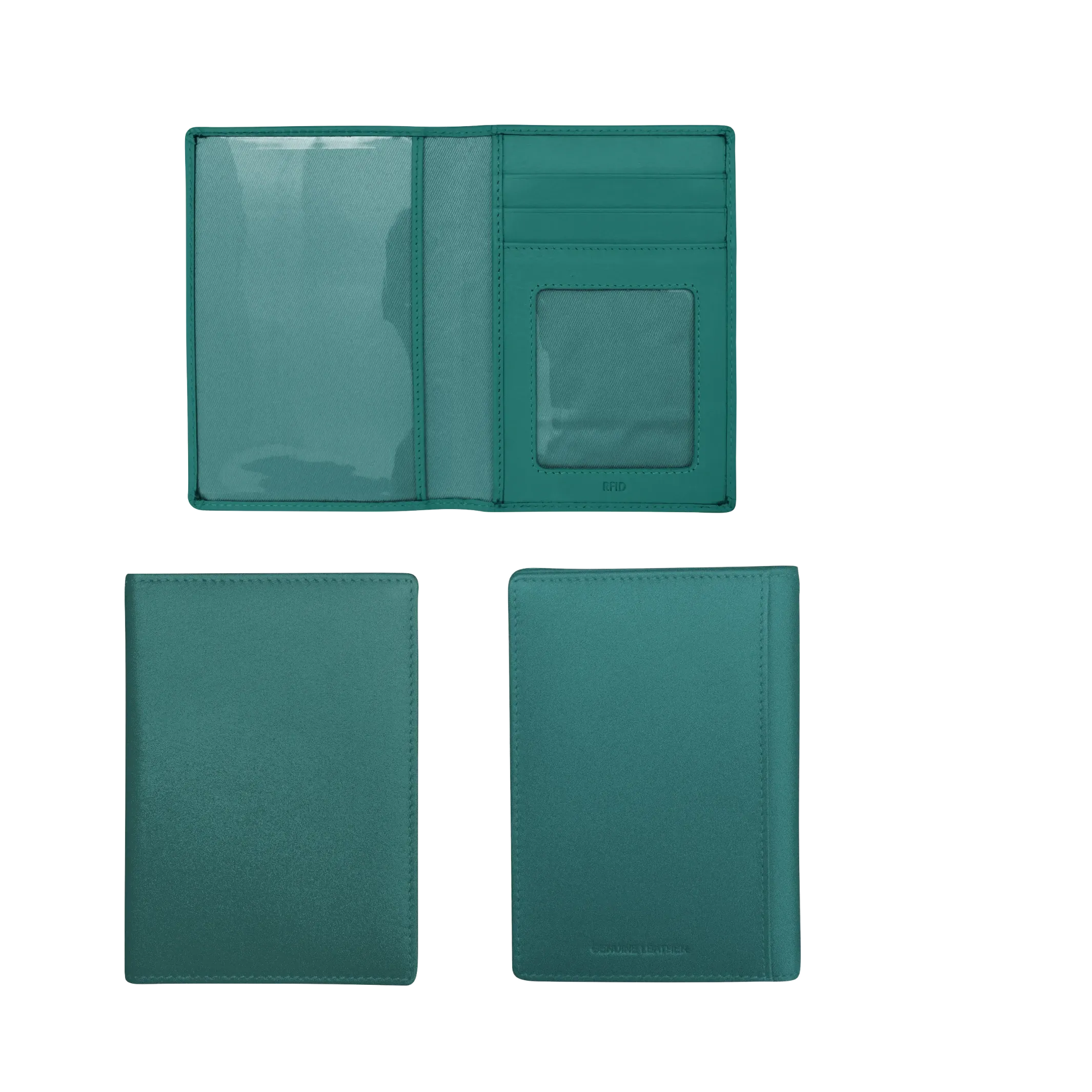 Leather Passport /Vaccination Card Wallet