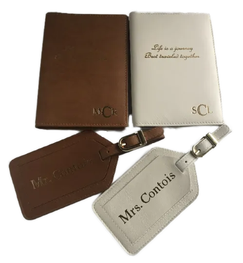 Leather Passport /Vaccination Card Wallet