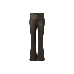 Leather skinny jeans