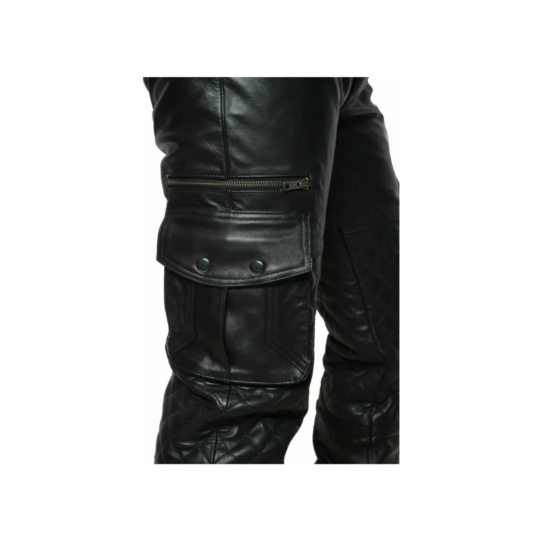 Leather Trousers - Formal Leather Casual Pant