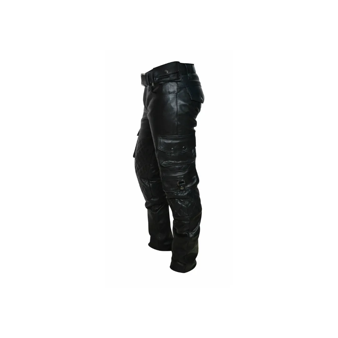 Leather Trousers - Formal Leather Casual Pant