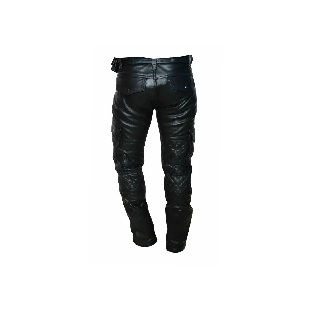 Leather Trousers - Formal Leather Casual Pant