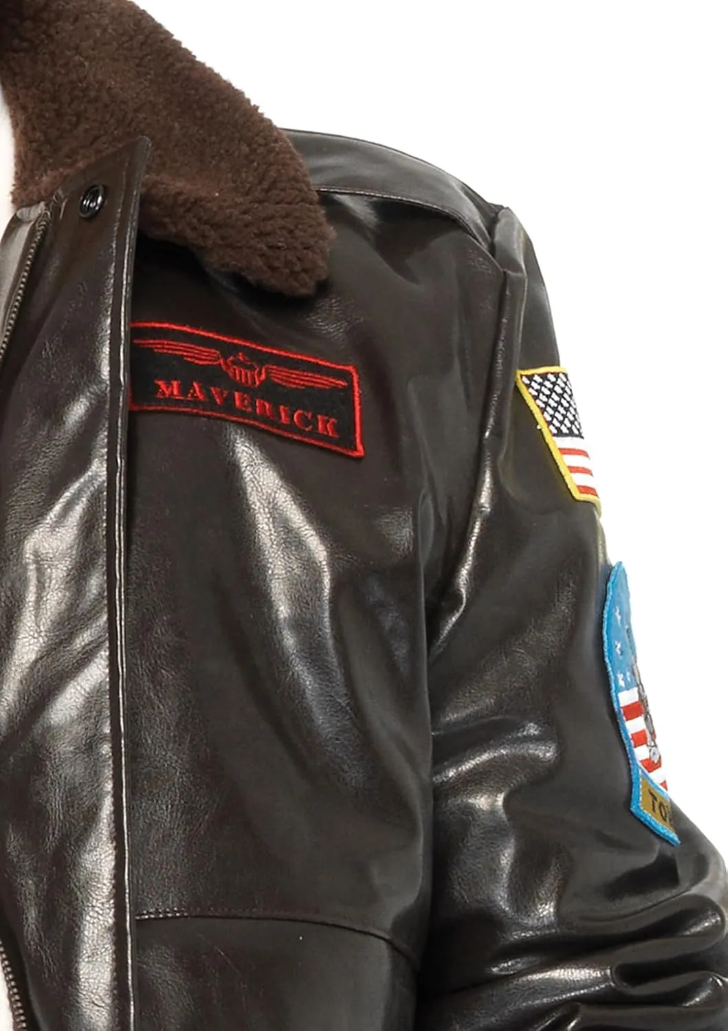 Leg Avenue Men's Licensed Top Gun Bomber Jacket