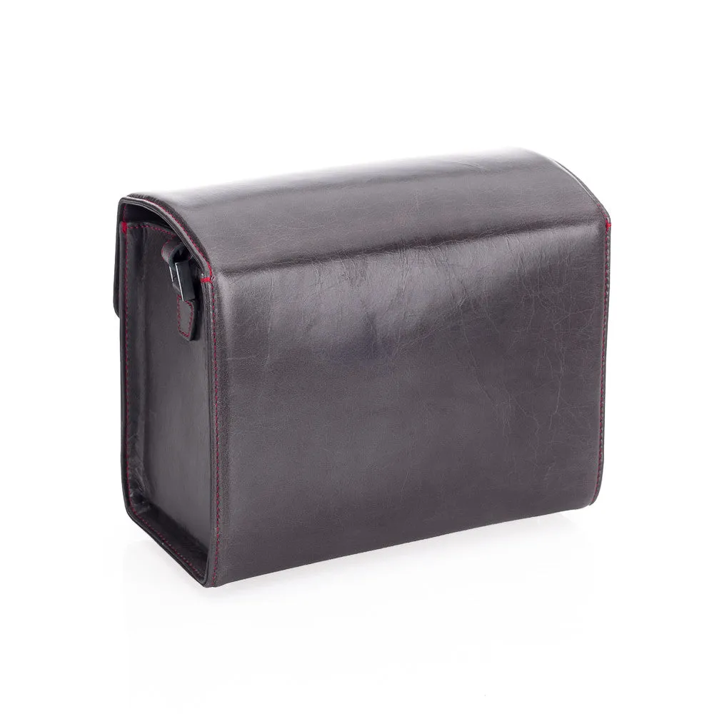Leica System case, Small, Leather Stone Grey