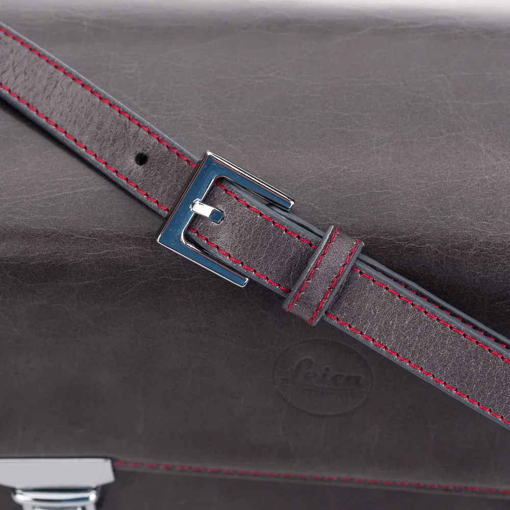 Leica System case, Small, Leather Stone Grey