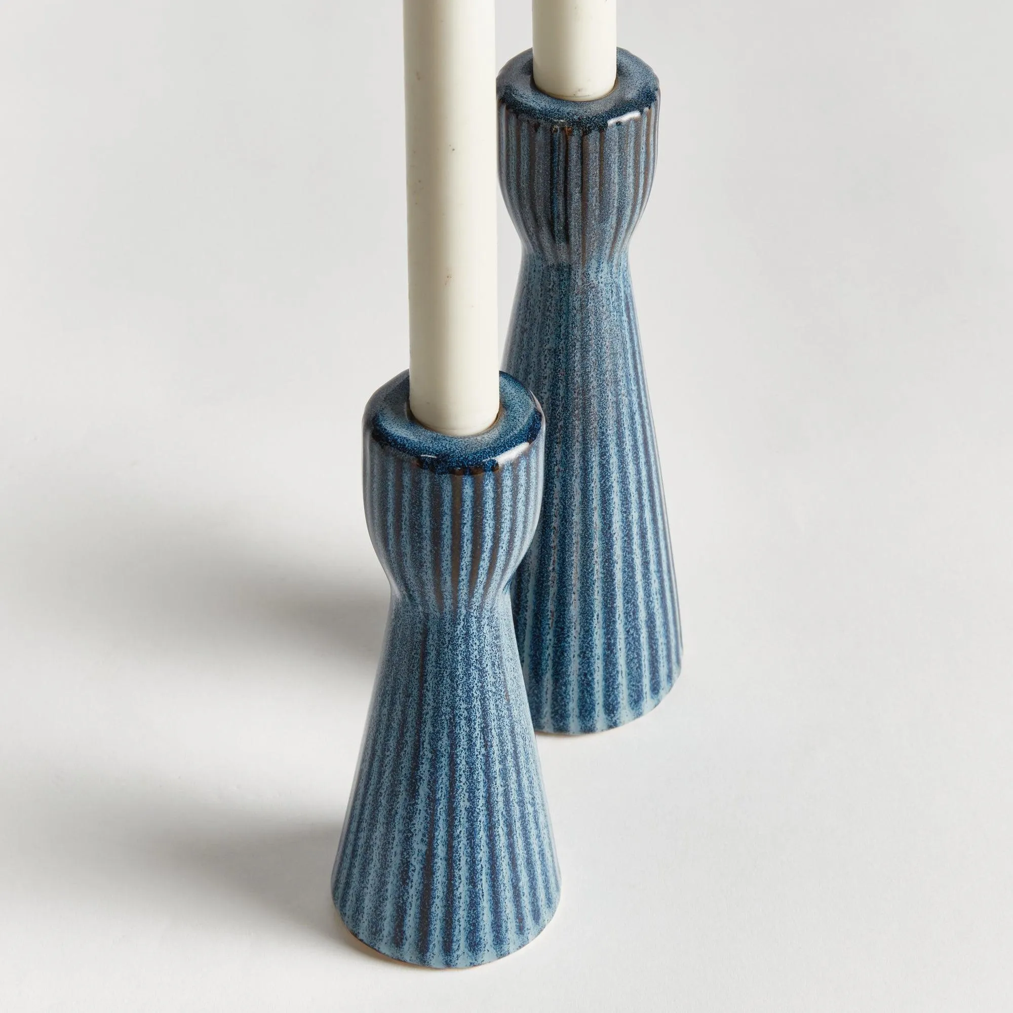 Lesley Taper Holders, Set Of 2