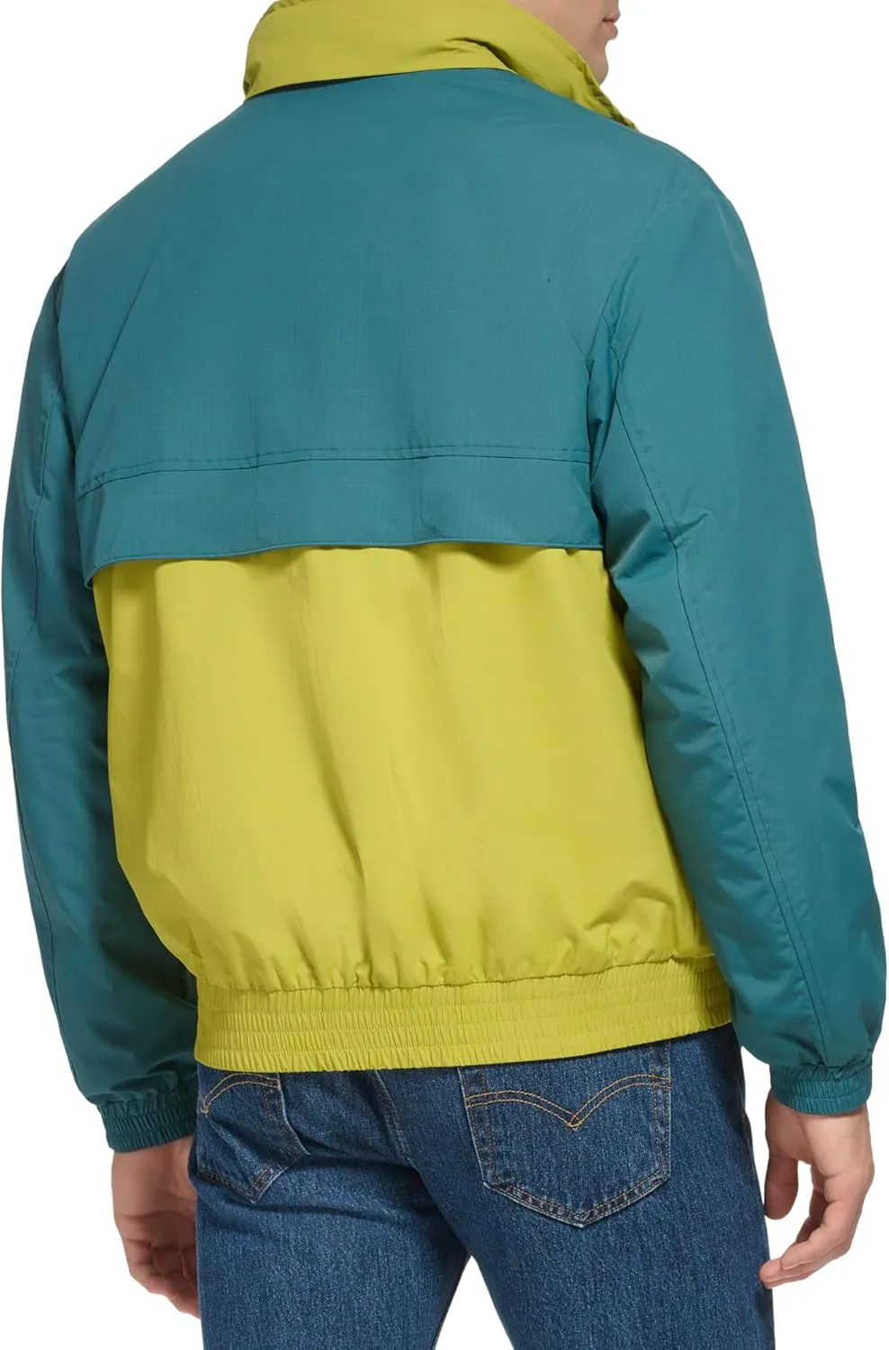 Levi's Men's Zip Front Nylon Retro Windbreaker