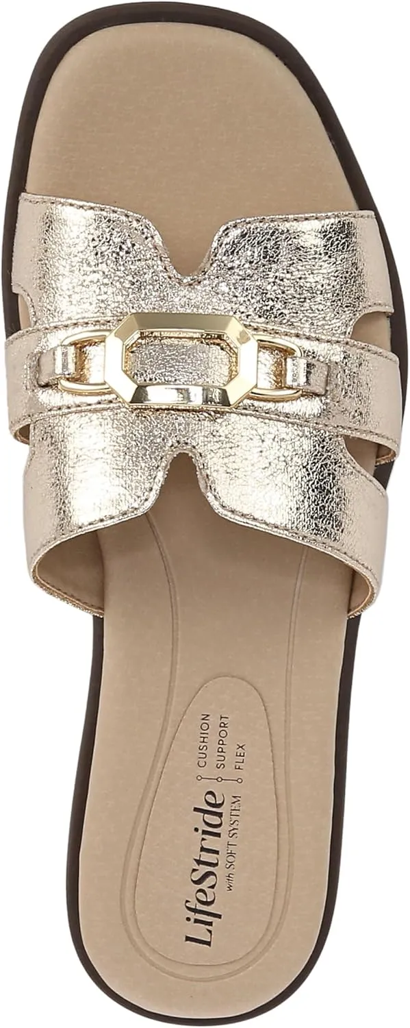 LifeStride Women's Royalty Bit Slide Sandal