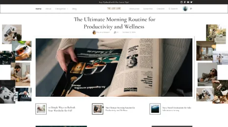 Lifestyle Blog WordPress Theme