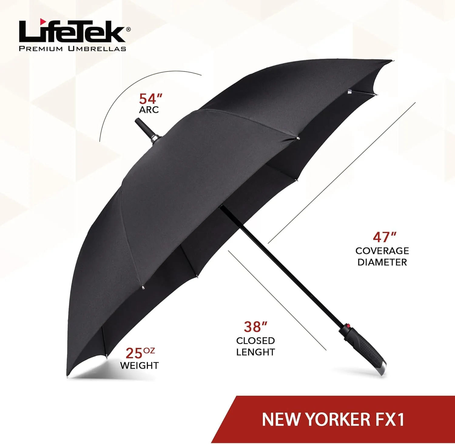 LifeTek Windproof Travel Umbrella, Automatic Open Close, Compact for Rain and Sun, Fits in Purse or Backpack, Strong Lightweight Durable Frame, UV Protection, Small and Portable