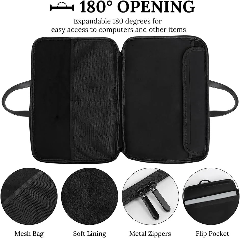 Lines Navy Blue And Yellow Handheld Single Shoulder Crossbody Laptop Bag Unisex