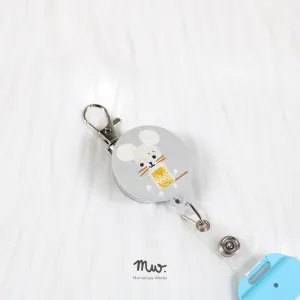 Little Mouse Retractable Badge Reel Only