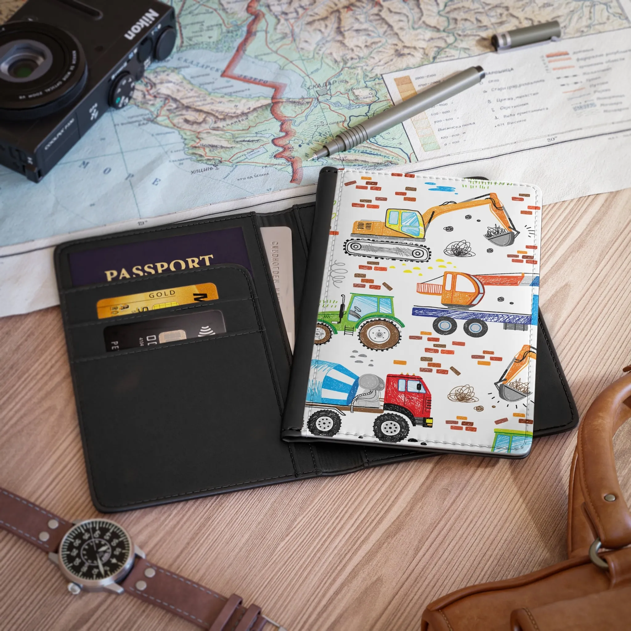 Little Trucker Passport Cover