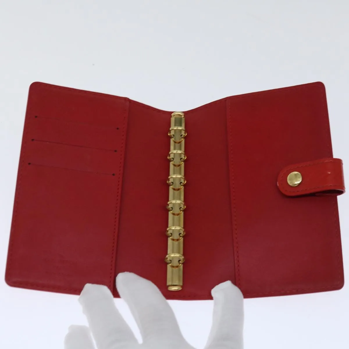 Louis Vuitton Agenda Cover  Patent Leather Wallet  ()