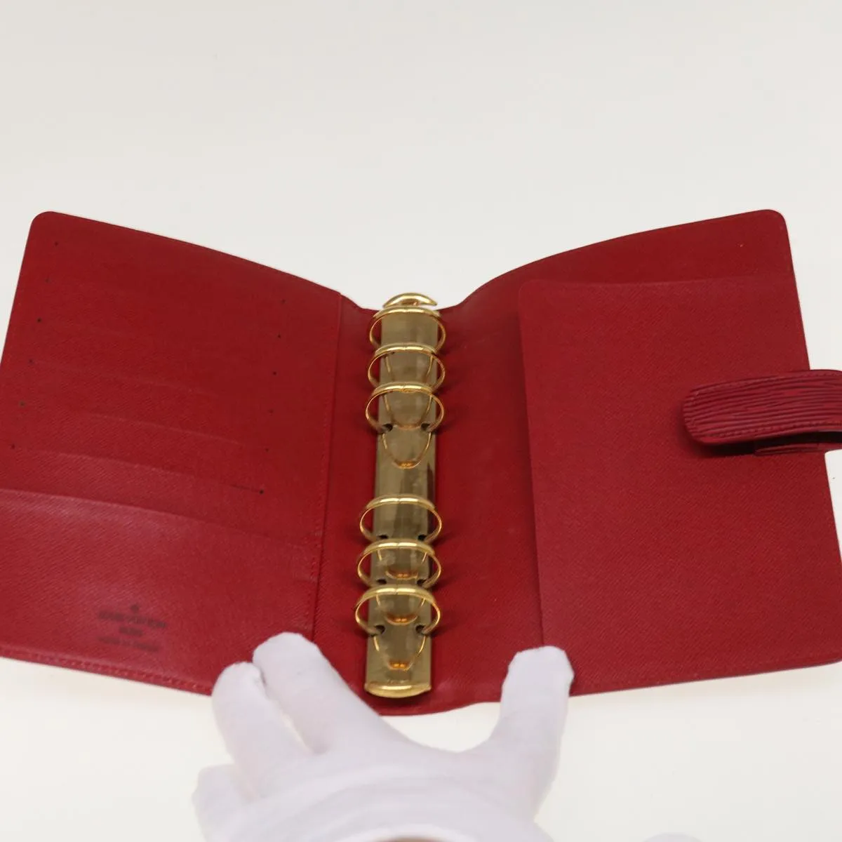 Louis Vuitton Agenda Mm  Leather Wallet  ()