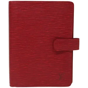 Louis Vuitton Agenda Mm  Leather Wallet  ()