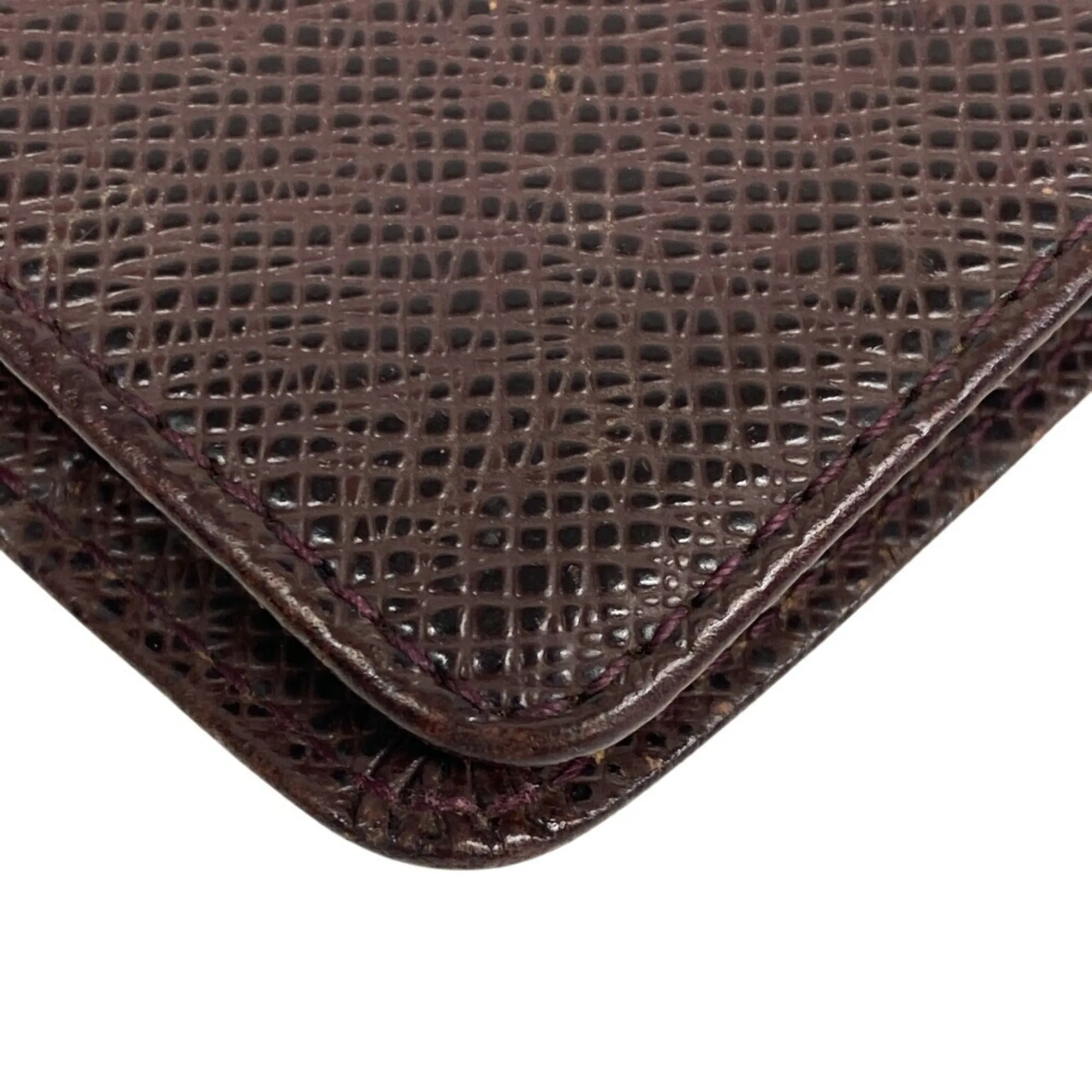 Louis Vuitton Agenda Mm Leather Wallet (Pre-Owned)