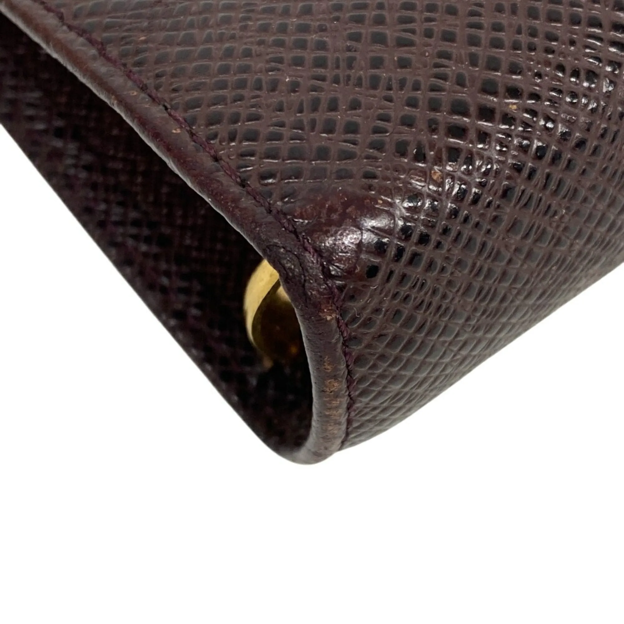 Louis Vuitton Agenda Mm Leather Wallet (Pre-Owned)