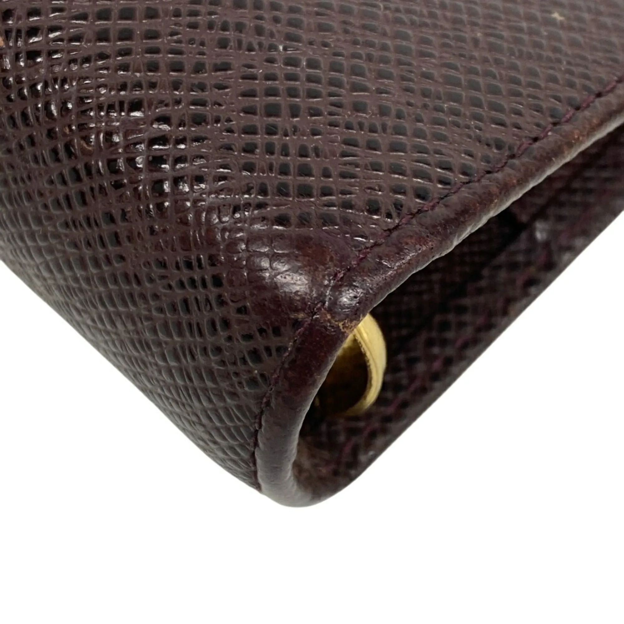 Louis Vuitton Agenda Mm Leather Wallet (Pre-Owned)