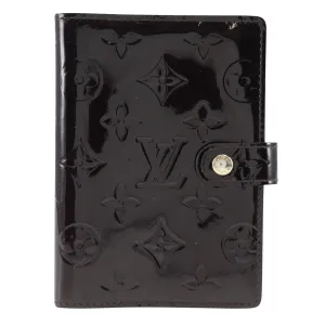 Louis Vuitton Agenda Mm  Patent Leather Wallet  ()