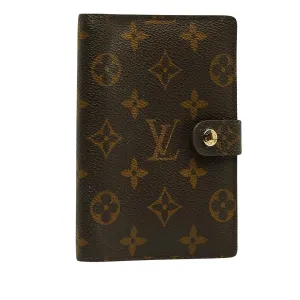 Louis Vuitton Agenda Pm  Canvas Wallet  ()