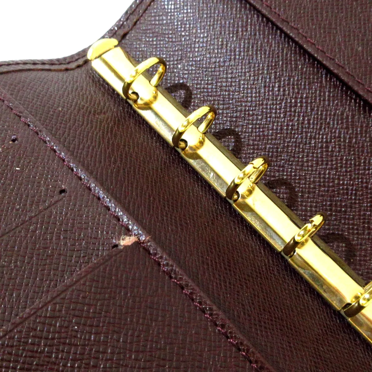Louis Vuitton Agenda Pm  Leather Wallet  ()