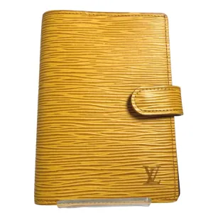 Louis Vuitton Couverture Agenda Fonctionnel Pm Leather Wallet (Pre-Owned)