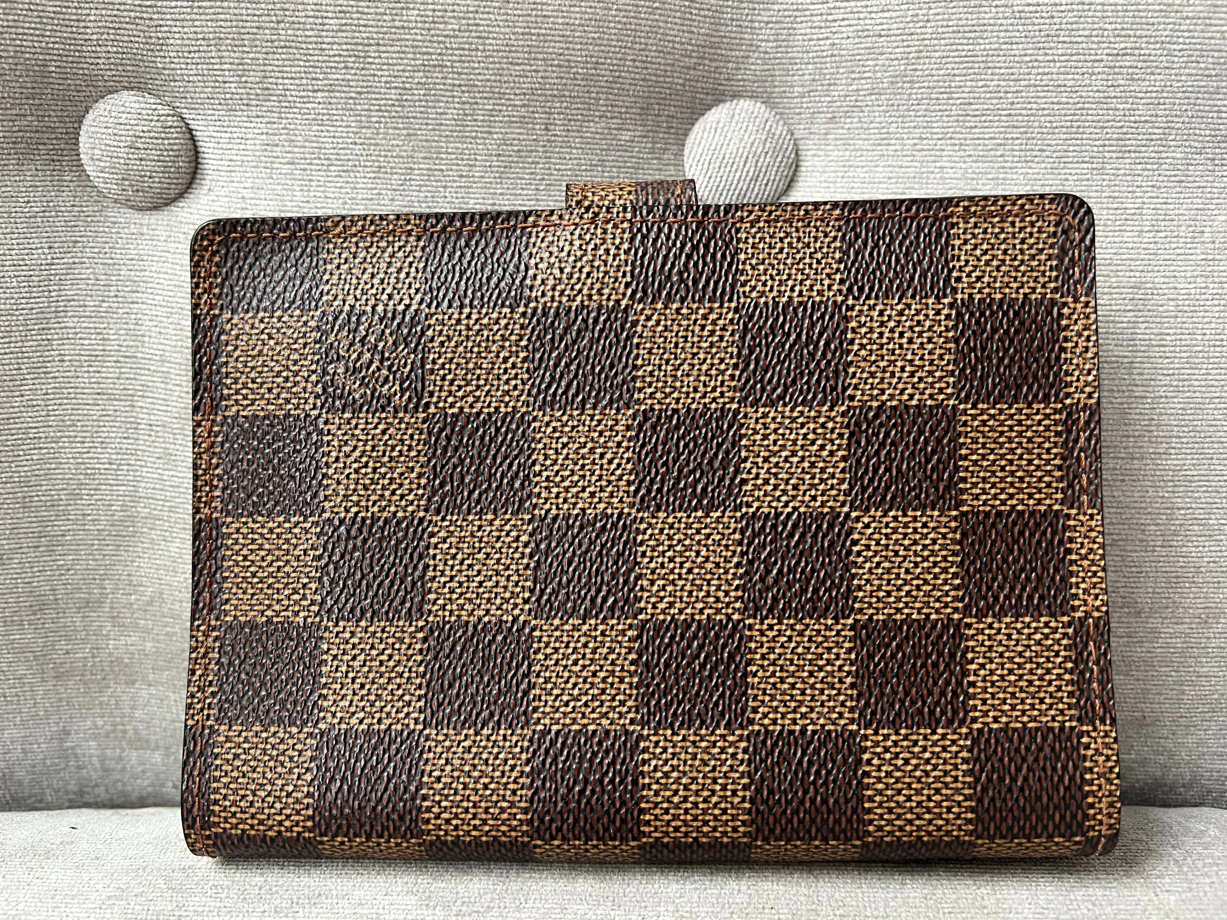 Louis Vuitton Damier Ebene Small Ring Agenda Cover (RRP £290)