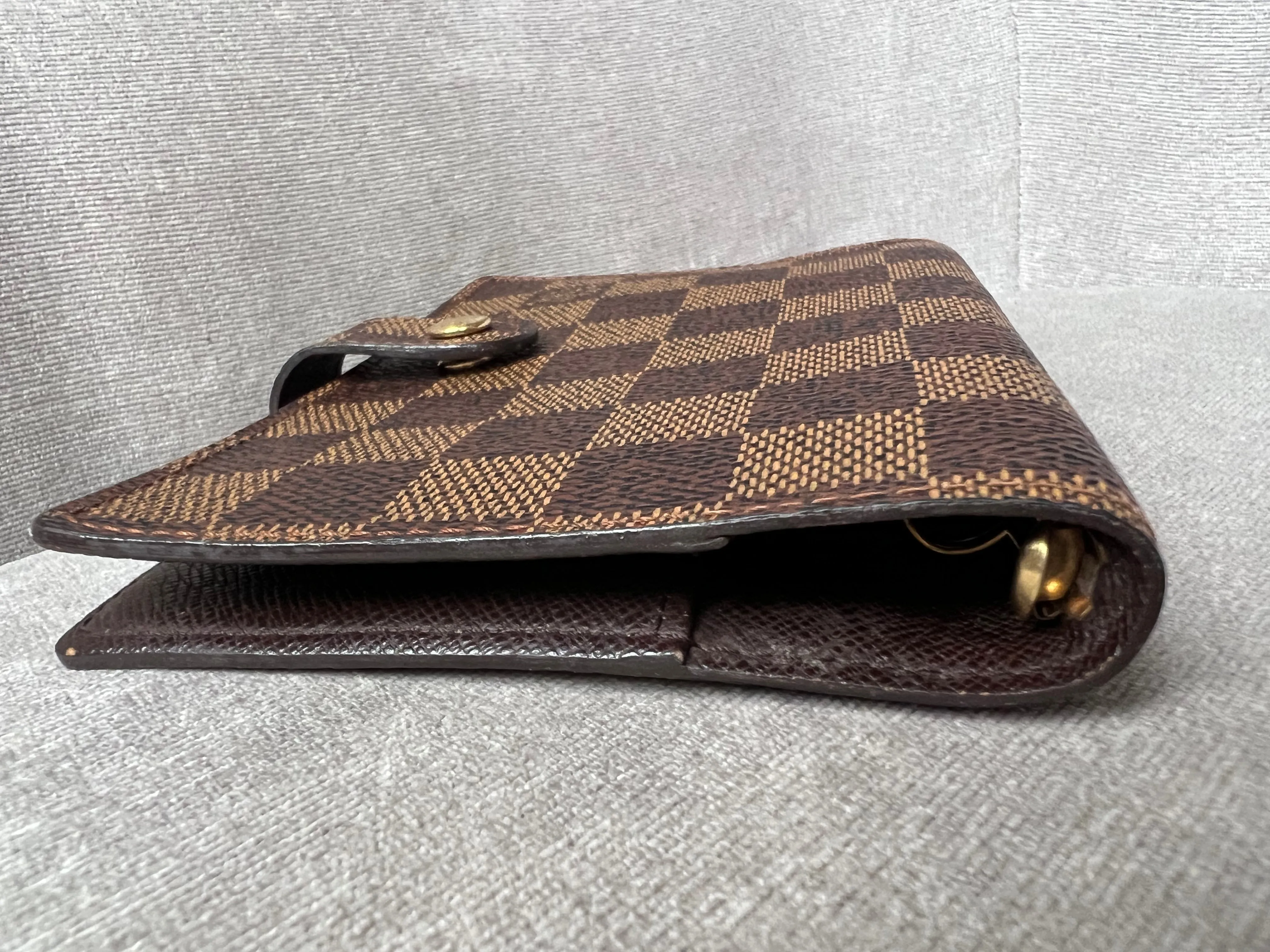Louis Vuitton Damier Ebene Small Ring Agenda Cover (RRP £290)