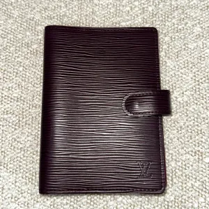 Louis Vuitton Epi Leather Agenda in Cassis